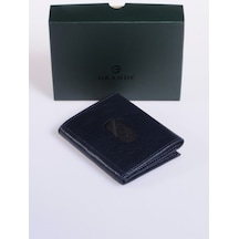 Grande Unisex Hakiki Deri Kartlık Grerkcz724 Lacivert