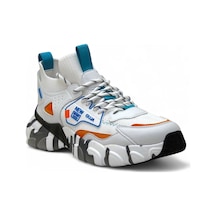 Guja 24y568 Trend Deri Erkek Sneaker Beyaz