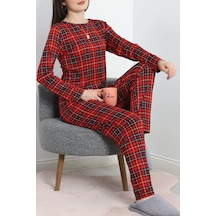 Seka Store Seka Pegasus Alt Üst Aynı Pijama Takımı Kırmızıekose - 50749.1048. Çok Renkli