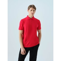 Loft Regular Fit Polo Koyu Kırmızı Erkek T-shirt Lf2035136 Koyu Kırmızı