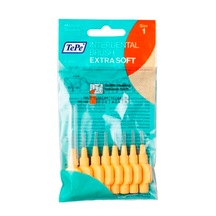 Tepe Extra Soft Arayüz Fırçası 8'li 0.45 MM Turuncu