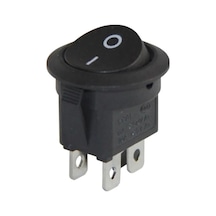 Powermaster Yuvarlak 4 Pinli Işıksız On-off Anahtar Ic-133-4