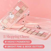 Hafif Dokulu Yoğun Renklere Sahip Göz Farı Paleti Pro Eye Palette Air 11 Shopping Cheese Diğer