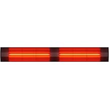 Ardonat Black Halogen Twin 4000 W Infrared Isıtıcı