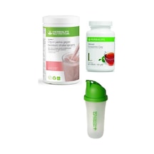 Herbalife Set Ahududu Beyaz Çikolata Shake 100 Gr Klasik Çay Ve Shaker