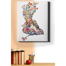 Webstyle Sayılarla Boyama Seti Kasnaklı Çiçekten Kuş 50 X 65 Cm