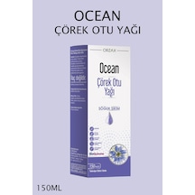 Ocean Soğuk Sıkım Çörek Otu Yağı Takviye Edici Gıda 150 ML