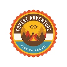 Off Road Adventure 4X4 Camping Sticker 01829