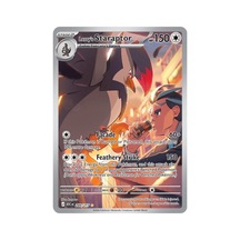 Ascended Heroes Larry's Staraptor 249/217 Tek Kart Koleksiyonluk Orijinal Kart Fullart