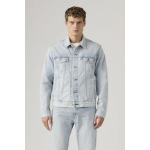 Levi's Erkek Mavi Trucker Kot Ceket- 72334-0775 Açık Mavi