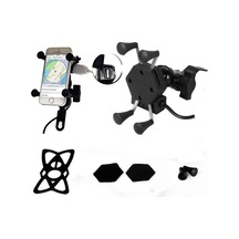 Motosiklet Telefon Tutucu Scooter Unıversal Metal Ayna Bağlantılı