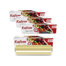 Kafem Streç Film 30 CM x 300 M 8 Mic 4 Paket