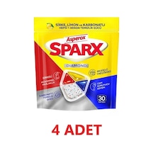 Sparx Bulaşık Makinesi Deterjanı 30lu 4 Adet