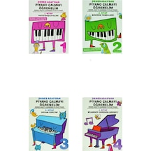 Denes Agay 'Dan Piyano Çalmayı Öğrenelim Tam Set 4 Kitap