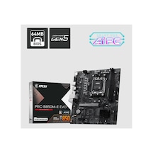 Pro B850m-e Evo Ddr5 8200mhz 1xvga 1xhdmı 1xm.2 Usb Matx Am5 Am5 9000/8000/7000 Serileri İle Uyumlu Diğer