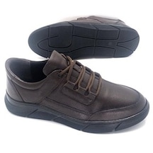 Deritarz Hakiki Deri Ortopedik Kışlık Erkek Ayakkabı-Kahve (552977738)