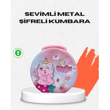 Mini Çocuk Para Kasası Güvenli Kilitli Birikim Kutusu