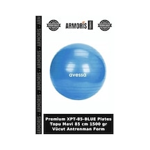 Premium Xpt-85-blue Plates Topu Mavi 85 Cm 1500 Gr Vücut Antrenman Form