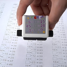 Toplama Ve Çıkarma İşlemi Alıştırma Test Kaşesi Matematik Eğitim Oyuncağı Ayarlanabilir Rulo Damga Eğlenceli Matematik Soruları 1-100 Arası Sayılar Çocuklar İçin Pratik Ve Öğrenme Arac