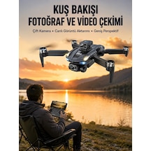 Ekranlı Kumandalı Katlanabilir Kamera Drone Hobi Ve Günlük Kullanım