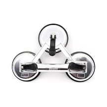 Vantuz Alüminyum 3 Lü Seramik Tutucu Cam Tutucu Proft Pcv2 120kg