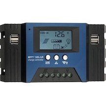 Mppt Güneş Kontrol Cihazı 12/24v Otomatik Odaklama Maksimum Akım Şarj Kontrol Cihazı 4 Yönlü Usb Çıkışını Destekler 30a