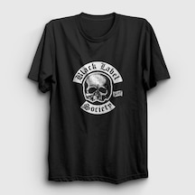 Presmono Unisex Sdmf Black Label Society T-shirt Siyah