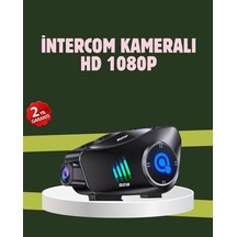 Q28 Full Hd Kameralı Motosiklet Kask Kulaklığı 45 Saat Müzik, Ipx6 Su Geçirmez 56312373