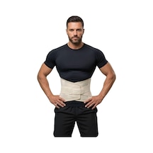 Veltomed Bej Çelik Balenli Lumbostad 26cm Korse, Ortopedik Korse, Bel Korsesi, Skolyoz, Lomber Disk, Fıtık, Kireçlen