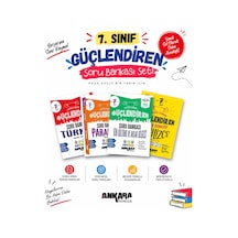 Ankara Yayıncılık 2027 7. Sınıf Türkçe + Paragraf + Din Kültürü Ve Ahlak Bilgisi + İngilizce Yeni Müfredat Bağlam Temelli Güçlendiren Soru Bankası Seti 4 Kitap