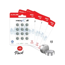 Maxycell 48 Adet Ag13 Lr44 1,5 V Maxycell Düğme Pil