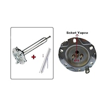 Beko Uyumlu Bkt 500 Dj Termosifon Rezistansı Ve Anot Çubuk 1980 Watt Titanium Rezistans