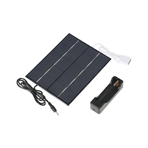 Yifomall Taşınabilir 3.5w Güneş Paneli - Usb Şarj Ve 18650 Pil Şarjı İçin Kompakt Çözüm