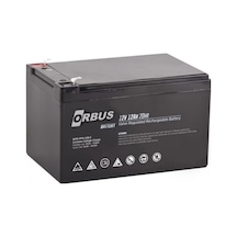 Orbus 12v 12ah Bakımsız Kuru Tip Ups Aküsü 5 Yıl Ömür