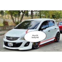 Opel Corsa D Aero Yan Marşpiyel Takımı - Plastik