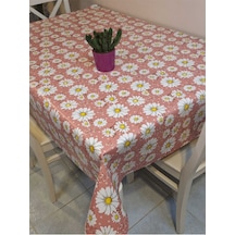 Elyaflı Pvc Muşamba - Desenli Silinebilir Masa Örtüsü Fnt1257-3 Çok Renkli