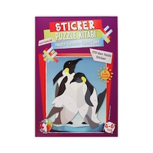 Mert Bebek Sticker Puzzle Kitabı Hayvanlar 4-6 Yaş 170+ Sticker Eğitici Aktivite Kitabı
