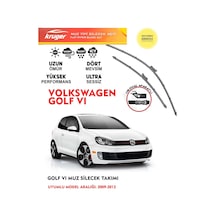 Volswagen Golf 6 Silgeç Takımı 2010 Model Araca Uyumlu