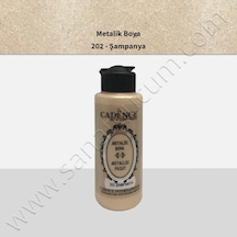 Cadence Metalik Boya 120 Ml. 202 Şampanya