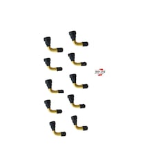 Eğri Motor Sibobu Pvr-70 10 Adet Lastik Dubleks Mobilet Sibop Pvr 70 Metal Eğimli 10 Adet