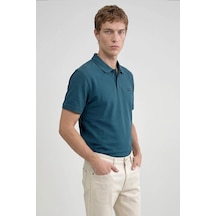 Wrangler Erkek Regular Fit Polo T-shirt Petrol