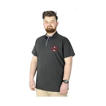 Mode Xl Erkek T-Shirt Polo Florida 22303 Antrasit 001