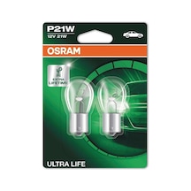Ultra Life P21 W Fren/sinyal/uç Ve Yedekleme İşık 7506ult 02b Dayanıklı, Çift Blister Medium Be