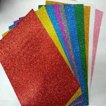 Sudor Südor 20 X 30 Cm 10 Renk Simli Yapışkanlı Eva Genel