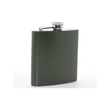 1 Adet Paslanmaz Çelik Matara 6 Oz Tekli, Flask Ve Metal Bottle