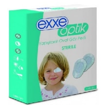 Exxe Optik Yapışkanlı Oval Göz Pedi 5'li
