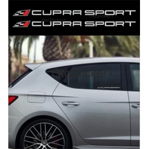 Oto Sticker Seat Cupra Sport Sticker 2 Adet 27X1.5Cm Araba Sticke