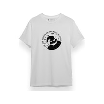 Oogie Boogie Beyaz Kısa Kol Erkek Tshirt 001