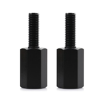 Aubyhe Can Am X3 İçin Alüminyum Alloy Siyah Koltuk Yükseltici 2 Adet