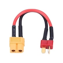 Xt60 Dişi - T Konnektör Erkek Dönüştürücü Kablo 10 Cm